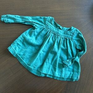 Long Sleeve Ruffle Butt Top